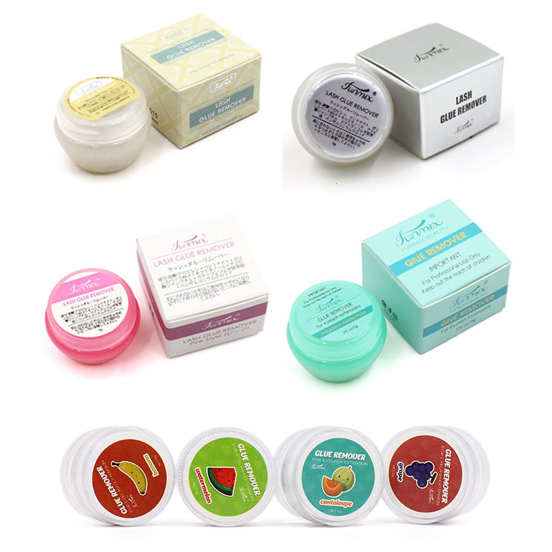 Lash Removal Cream - 10 pçs sabor de frutas removedor