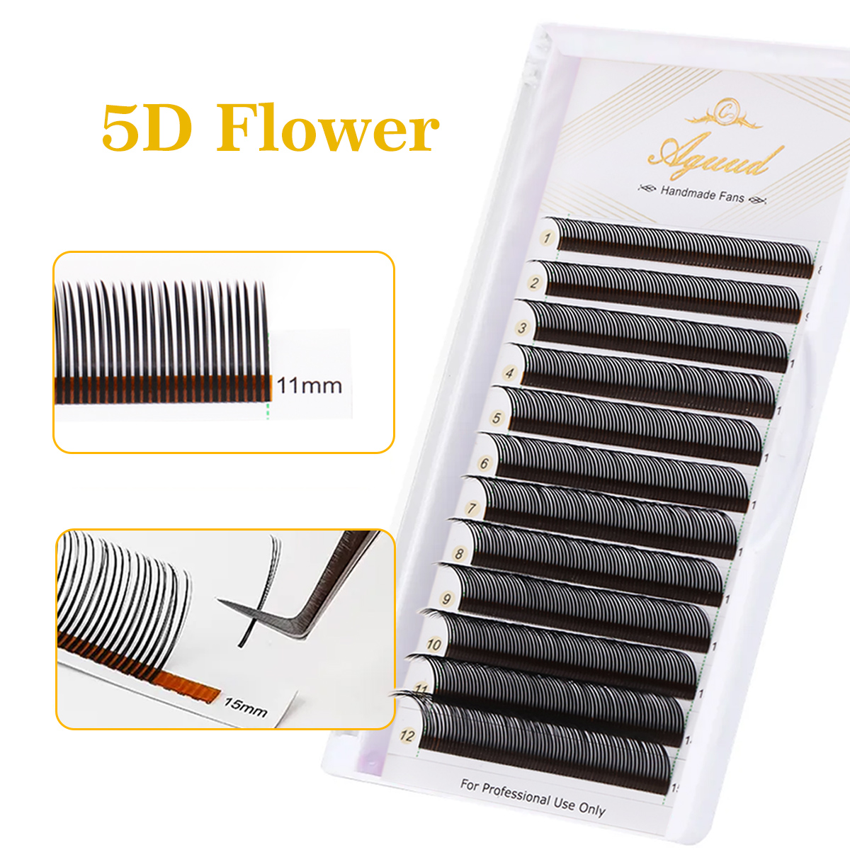 Eyelash Extension Hybrid - AGUUDU Extensões de Cílios Naturais Flora