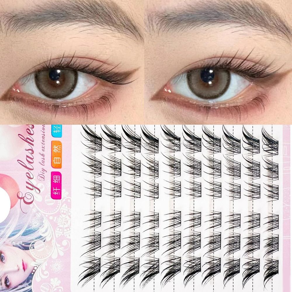 Eyelash Extension Cat Eye - Cílios Postiços 3D Efeito Olho de