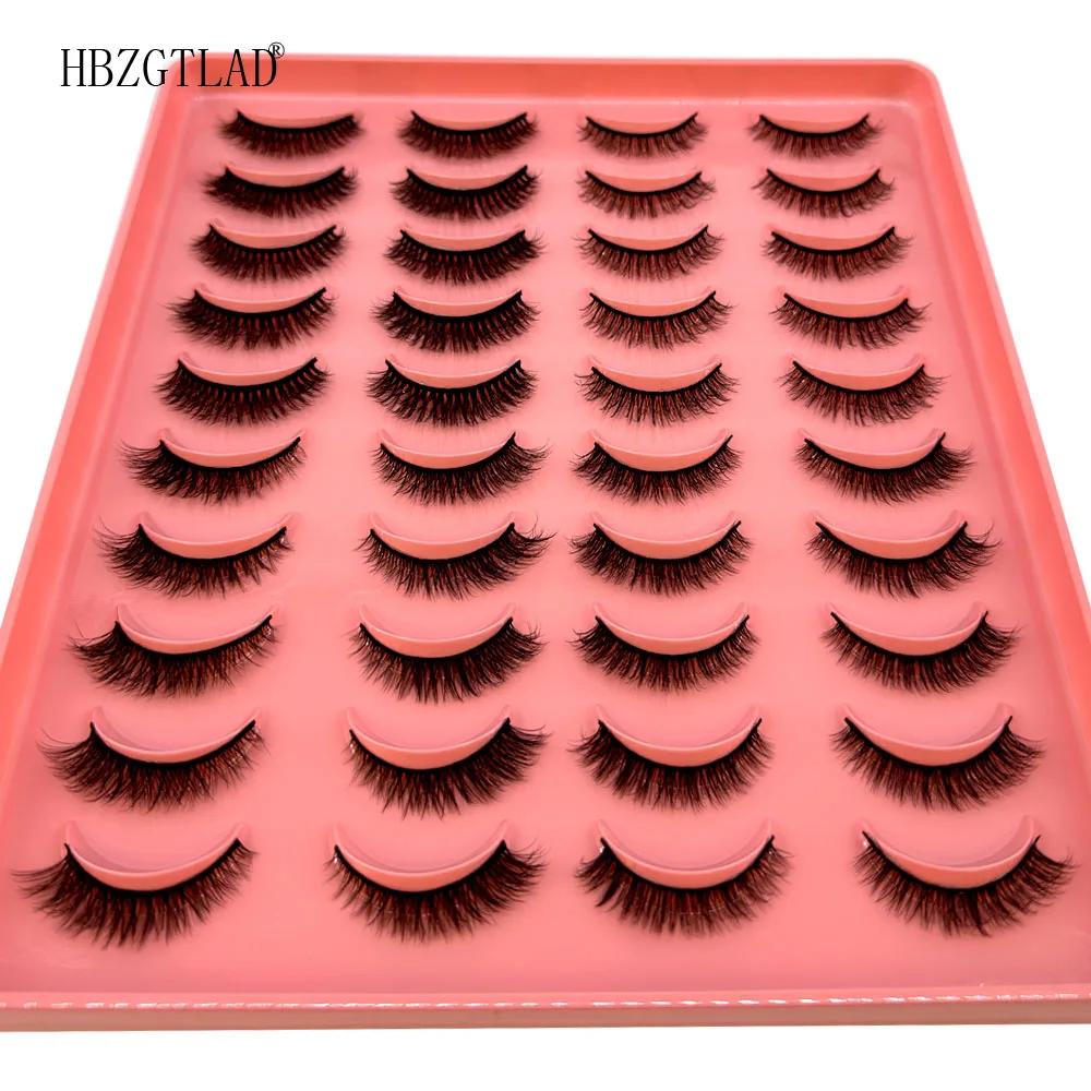 Eyelash Extension Cat Eye - Cílios Naturais AMSDCN, Cílios Postiços Curtos