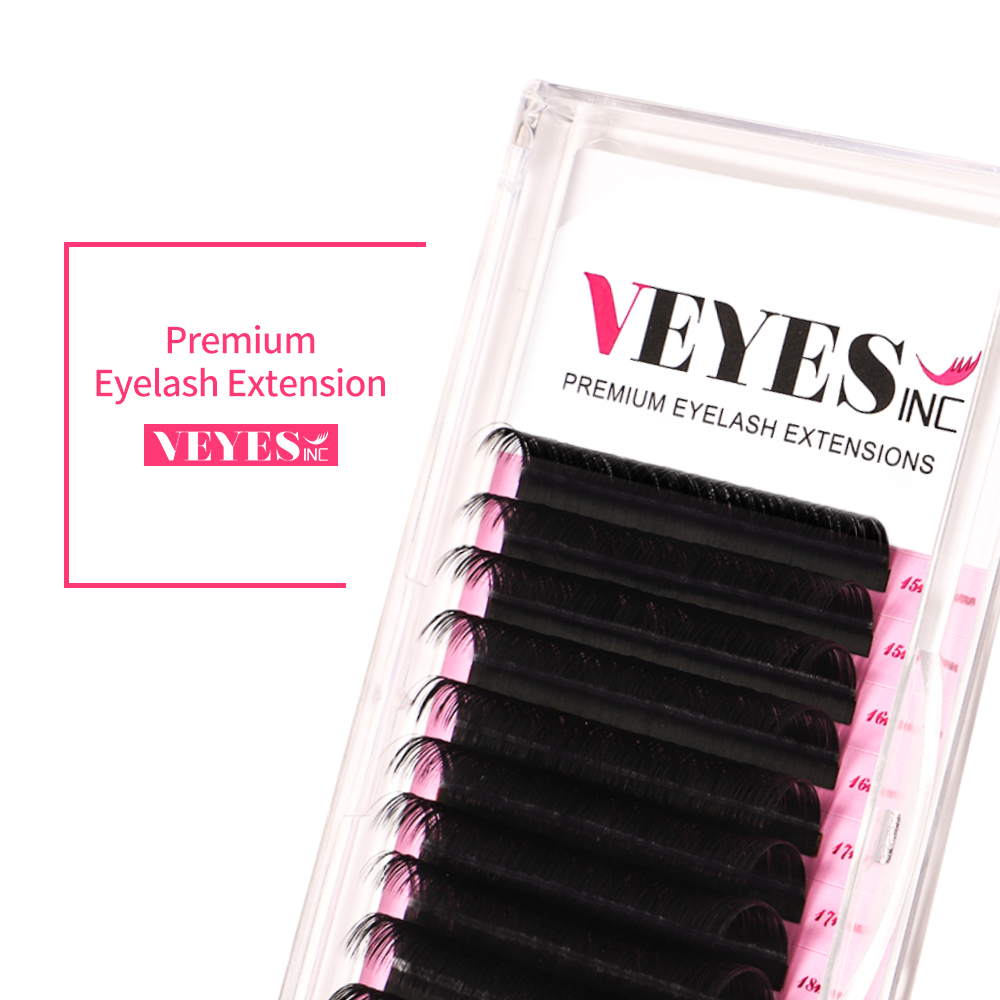 Eyelash Extension Hybrid - Veyes Inc Premium INDIVIDUAL Extensões de