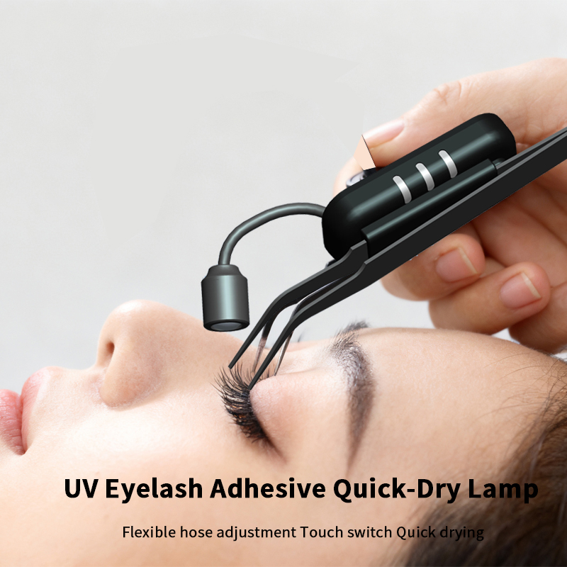 Eyelash Extension Led - Lâmpada UV LED Mini Recarregável Sem