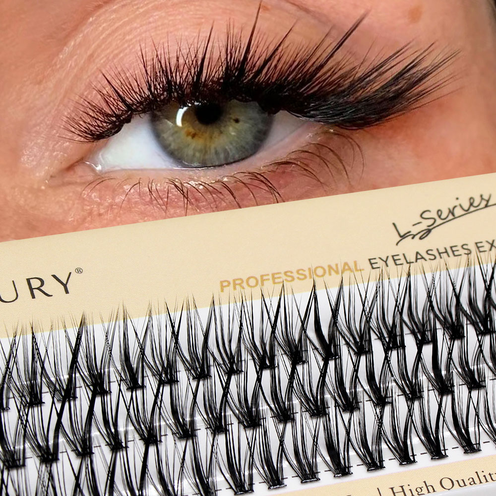 Eyelash Extension Cat Eye - 60 unidades de Cílios Postiços em