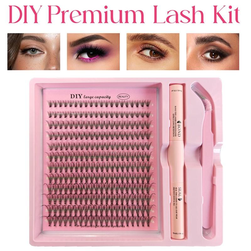 Eyelash Extension Home Service - Kit de Extensão de Cílios DIY,