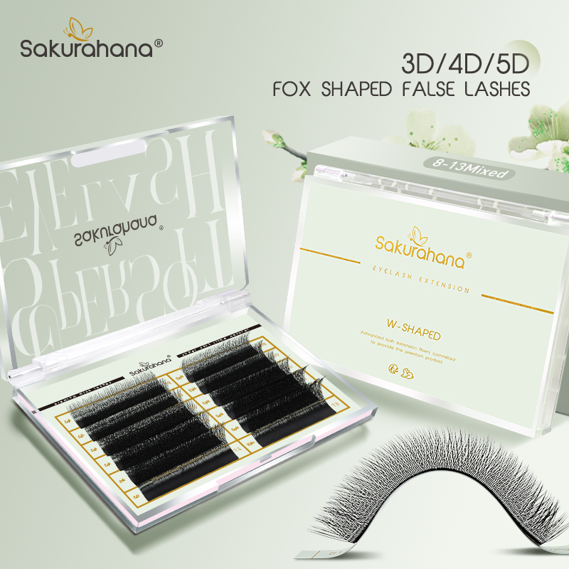 Eyelash Extension Cat Eye - Cílios Postiços SAKURAHANA Fox 3D 4D