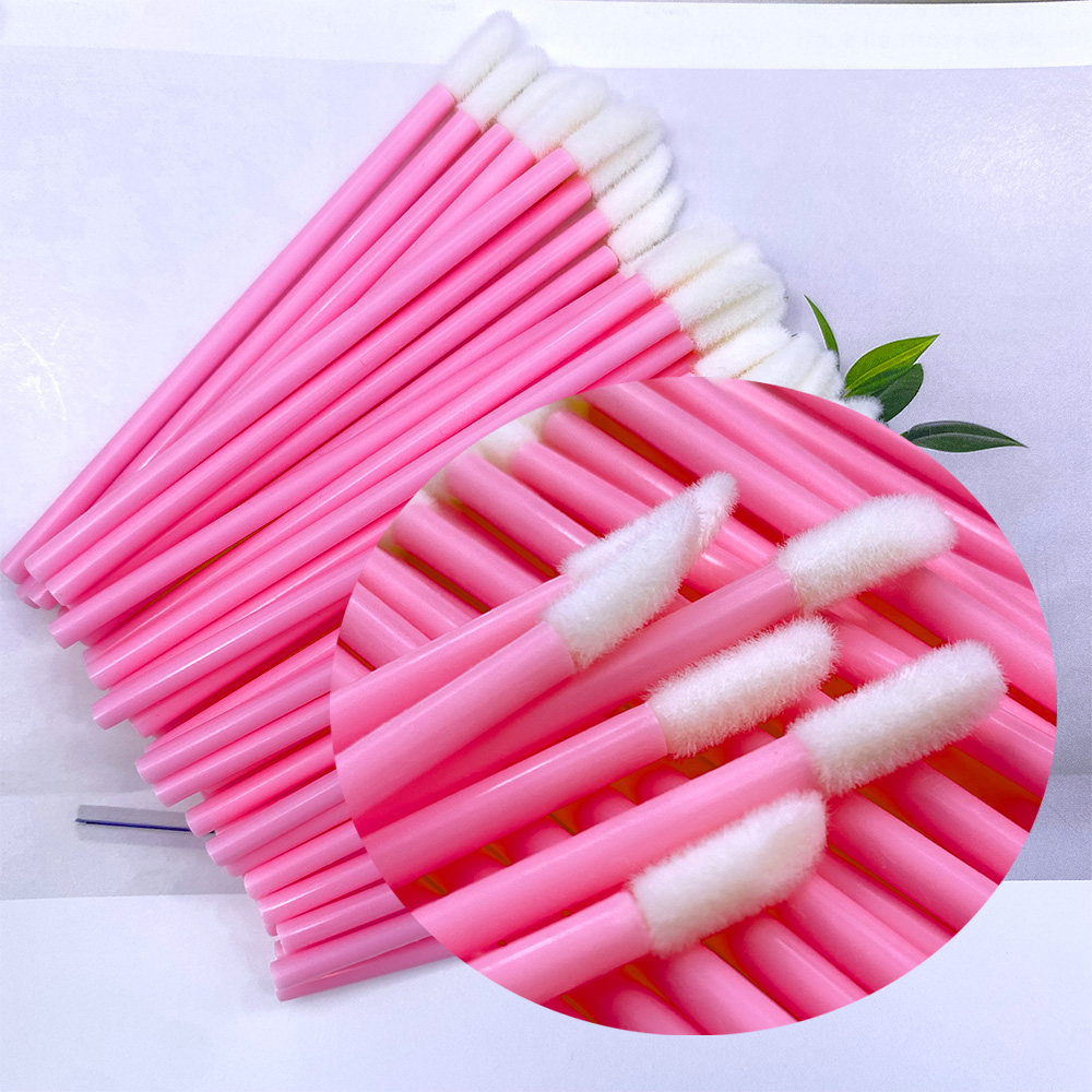 50/500 pçs escova labial desca - Eyelash Extension Options avaliação e preço