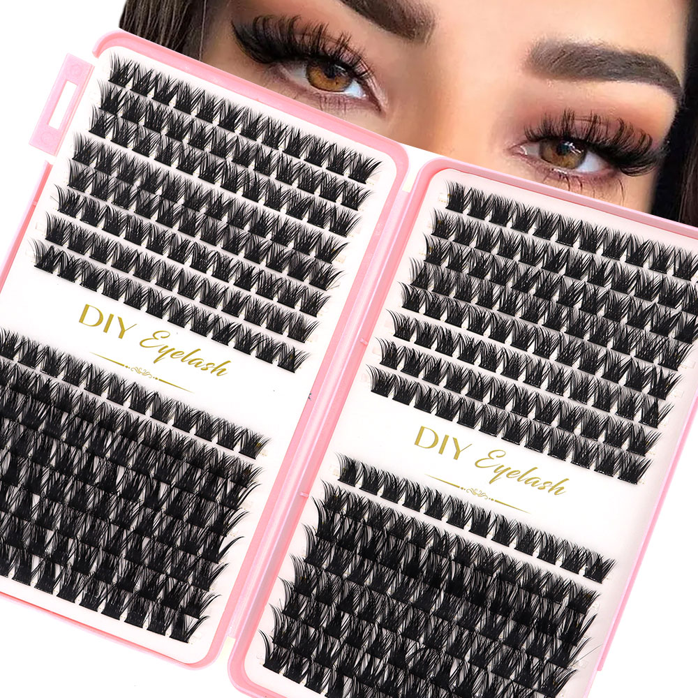 Diy casa kit de extensão de cí - Eyelash Extension Home Service avaliação e preço
