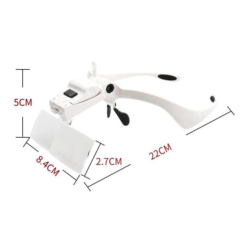 Lupa ajustável com 5 lentes, e - Eyelash Extension Led avaliação e preço