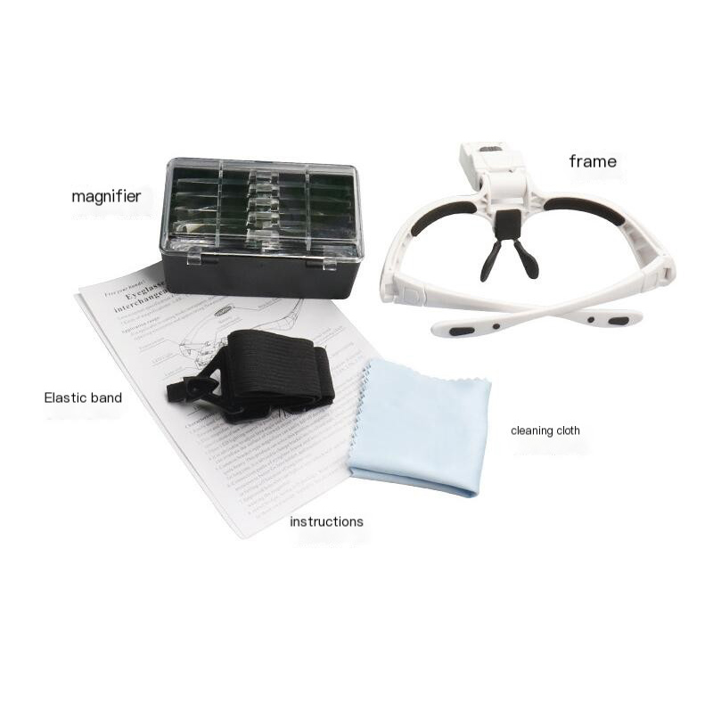 Lupa ajustável com 5 lentes, e - Eyelash Extension Led avaliação e preço