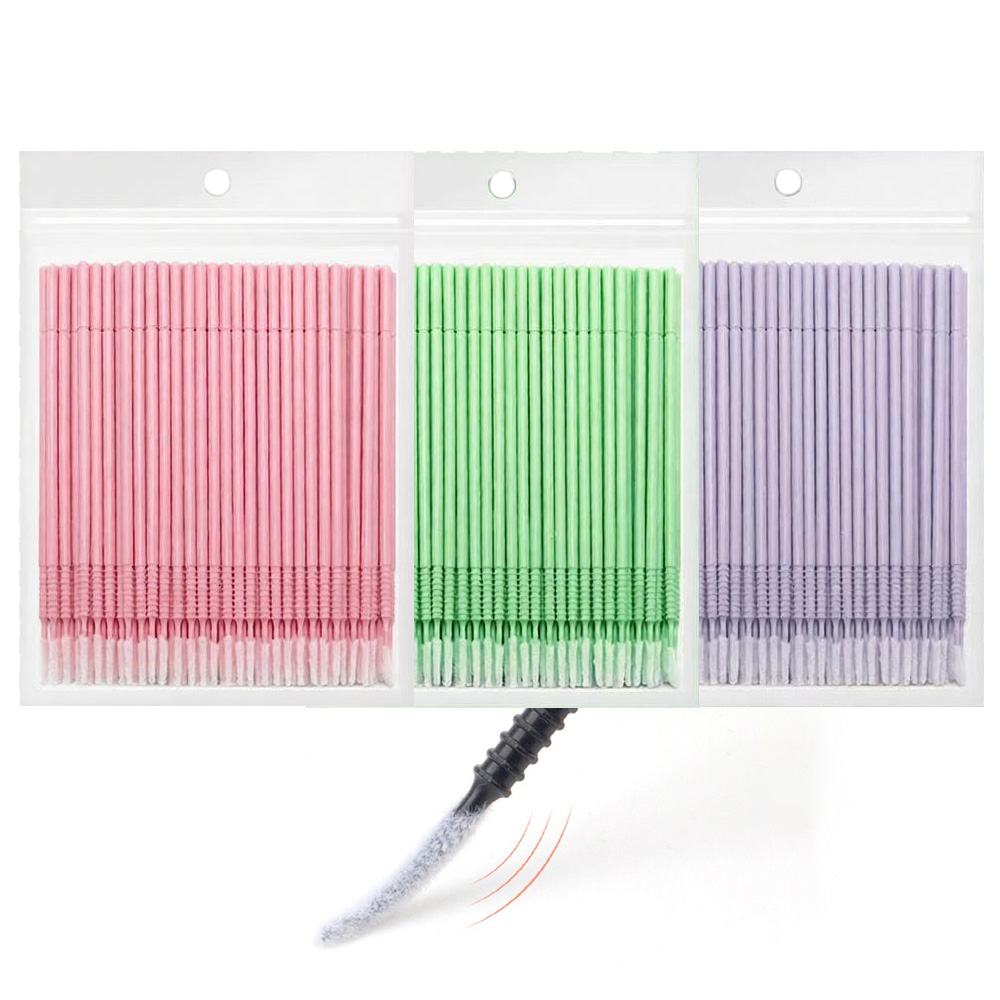 500 Unidades de Aplicadores de - Eyelash Extension Cleaning avaliação e preço