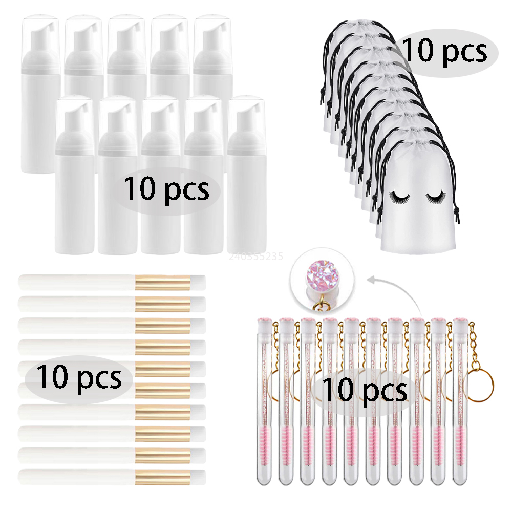 Garrafa plástica vazia para ex - Refill Eyelash Extension avaliação e preço