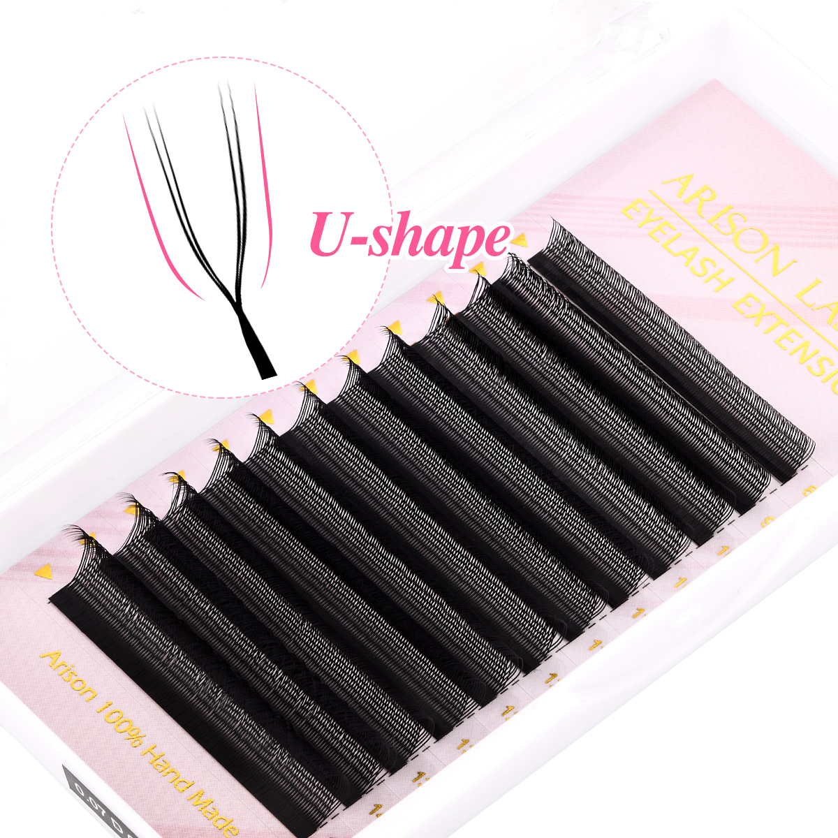 Arison u-forma yy cílios ponta - Eyelash Extension Double Volume avaliação e preço