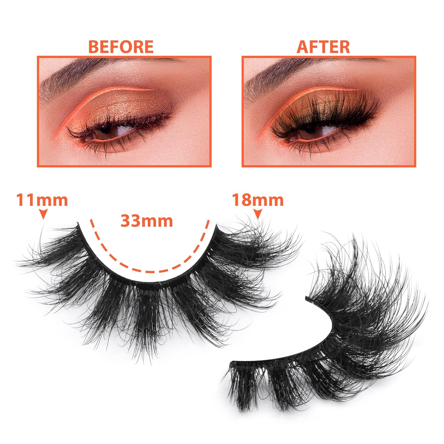 7 pares de cílios fofos 8d cíl - Eyelash Extension Cat Eye avaliação e preço