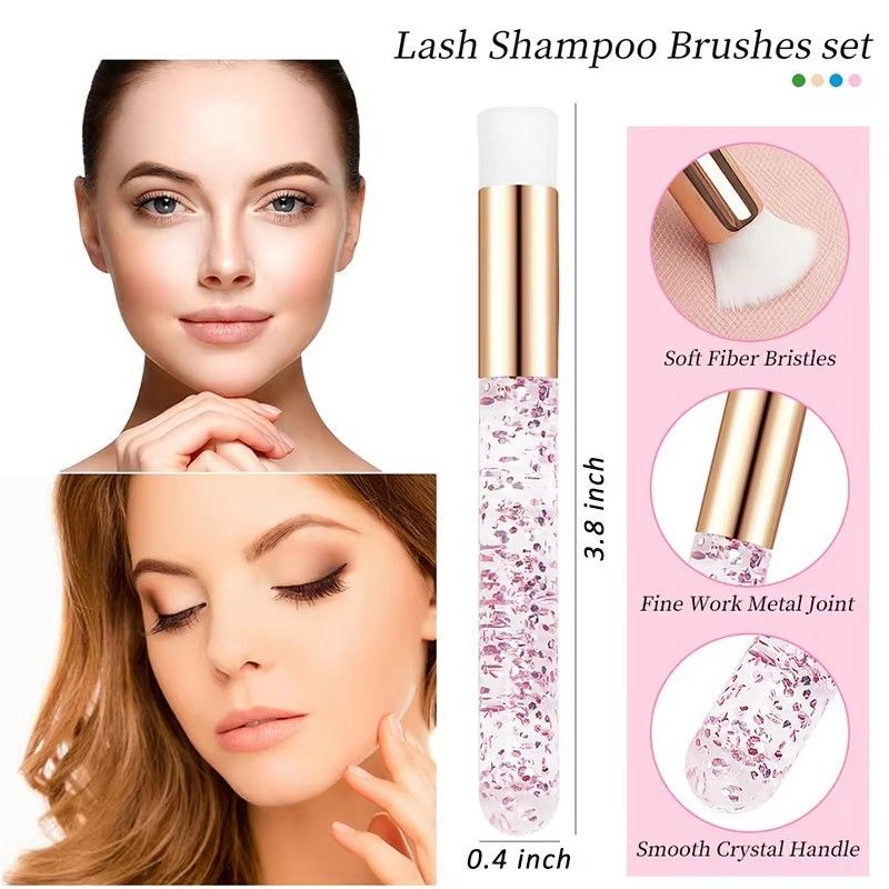 10 escovas de limpeza de exten - Eyelash Extension Cleaning avaliação e preço