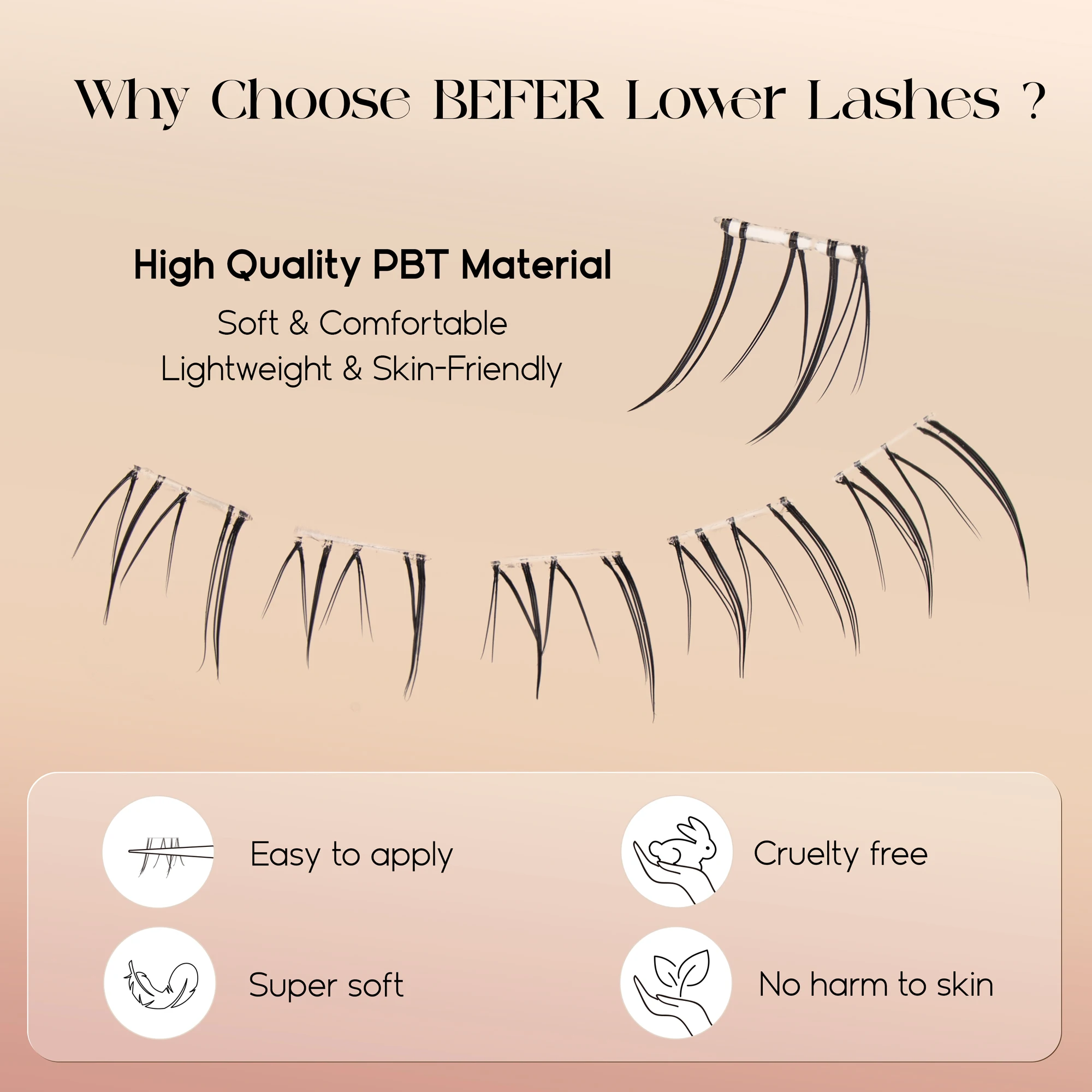 Cílios Postiços Inferiores Bef - Eyelash Extensions avaliação e preço