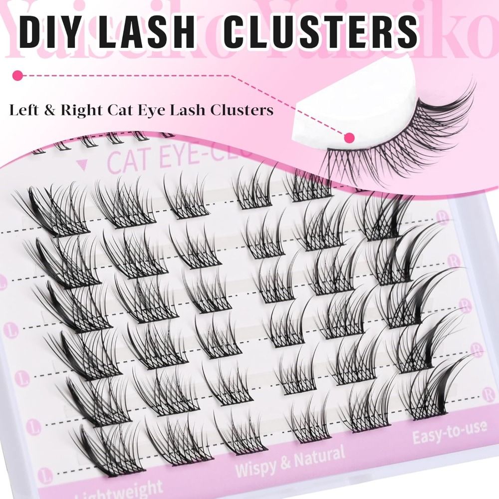 Novo 3d olho de gato auto ades - Eyelash Extension Cat Eye avaliação e preço