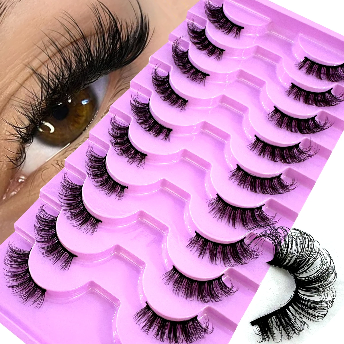 AMSDCN Novo Kit de Cílios Post - Eyelash Extension Cat Eye avaliação e preço