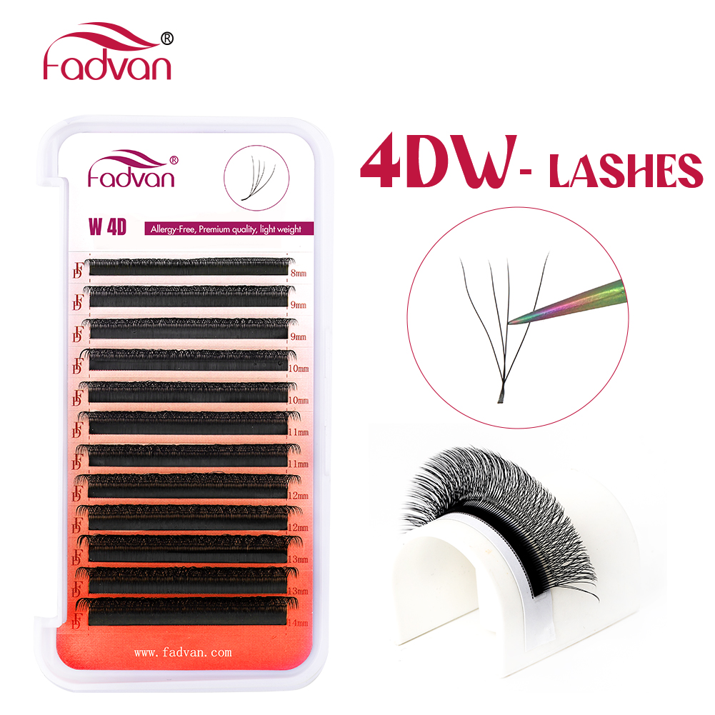 Cílios FADVAN W 3D 4D 5D 8-12/ - Eyelash Extension Hybrid avaliação e preço