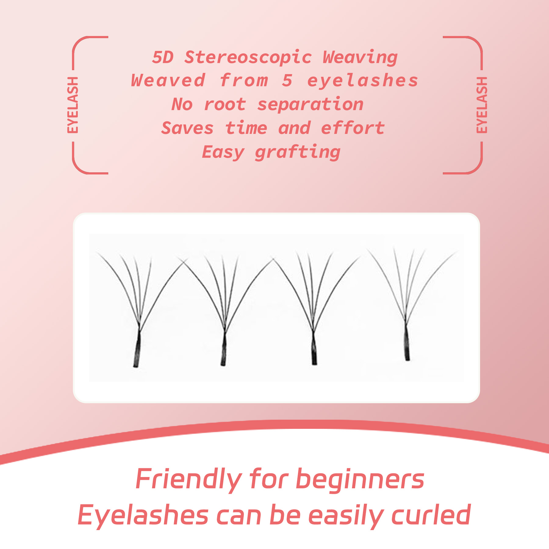 Cílios Postiços Híbridos 5D Pr - Eyelash Extension Hybrid avaliação e preço