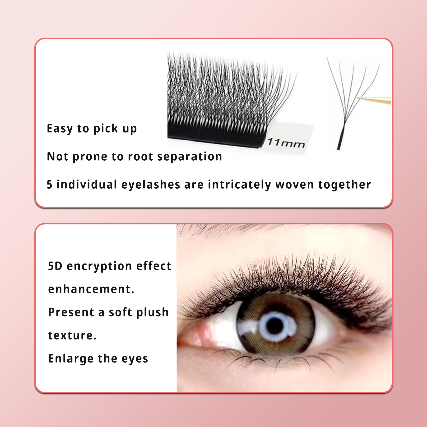 Cílios Postiços Híbridos 5D Pr - Eyelash Extension Hybrid avaliação e preço