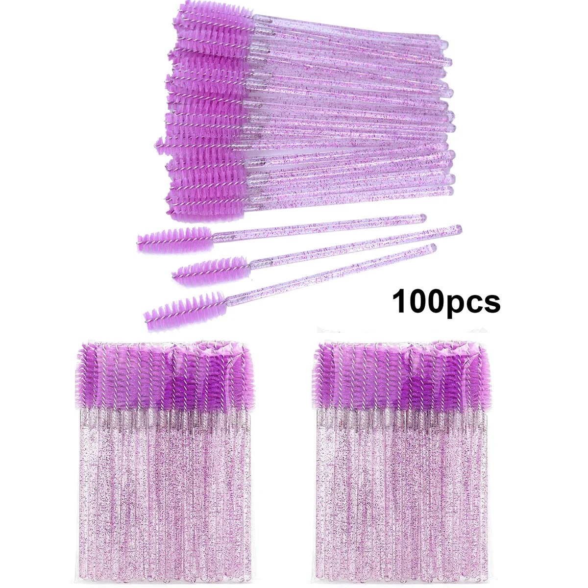 100 pçs pincéis descartáveis p - Eyelash Extension Options avaliação e preço