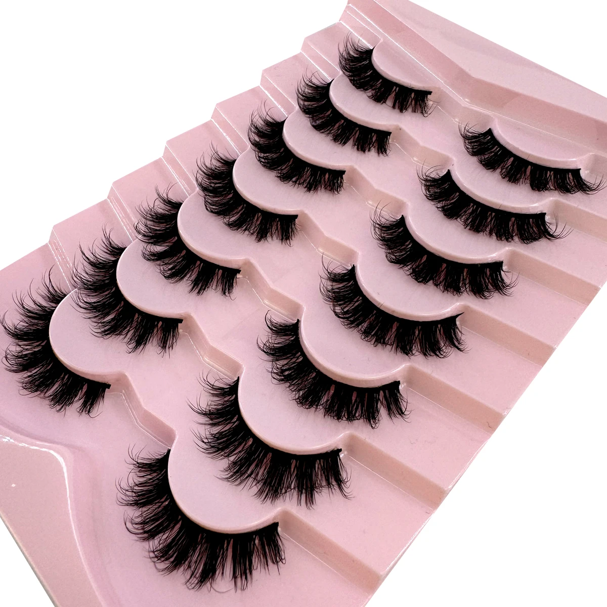 AMSDCN 7 Pares de Cílios Posti - Eyelash Extension Cat Eye avaliação e preço