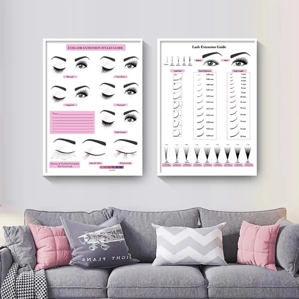 Pintura em tela hd impressão c - Eyelash Extensions avaliação e preço