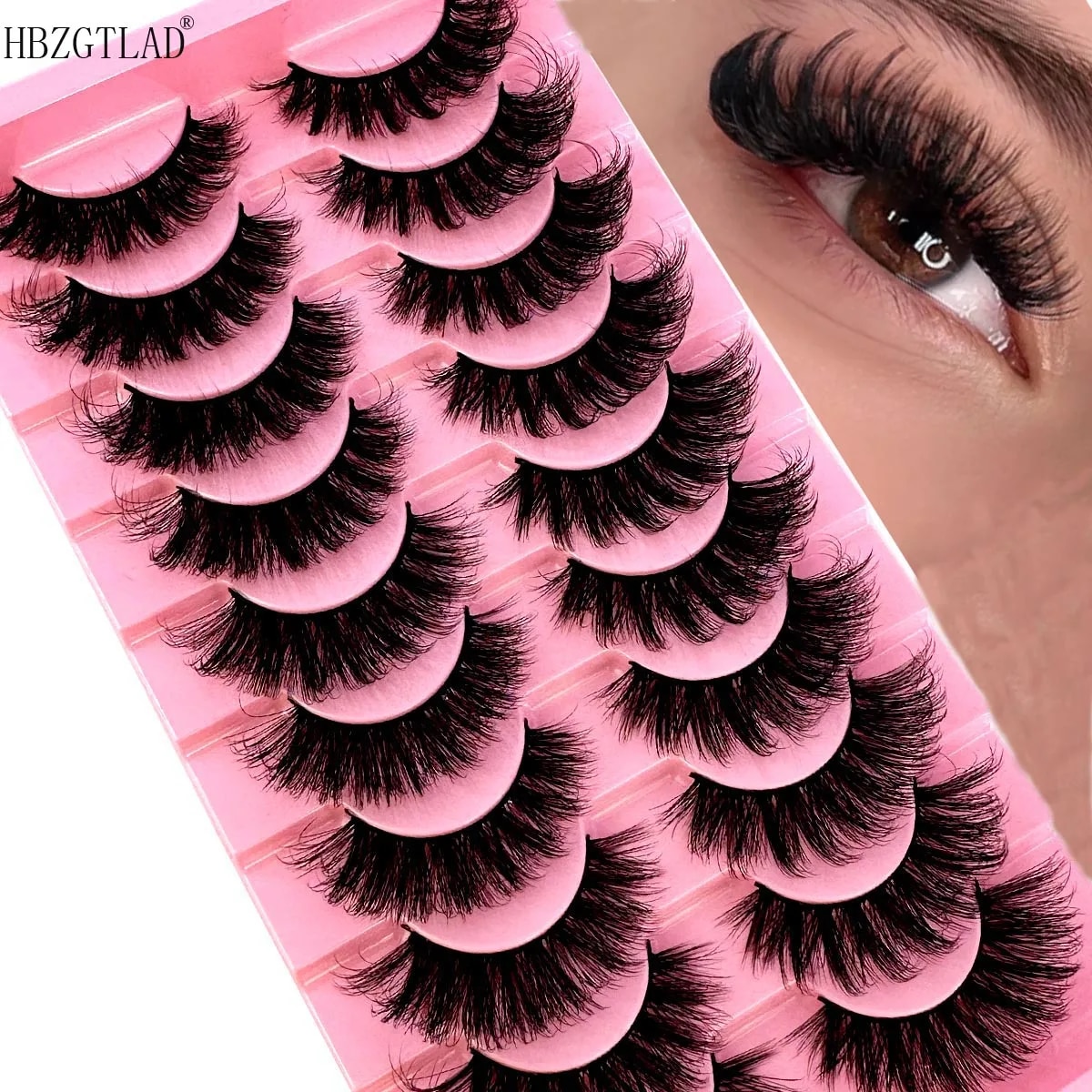 Fofo Faux Mink Cílios, Wispy L - Eyelash Extension Cat Eye avaliação e preço