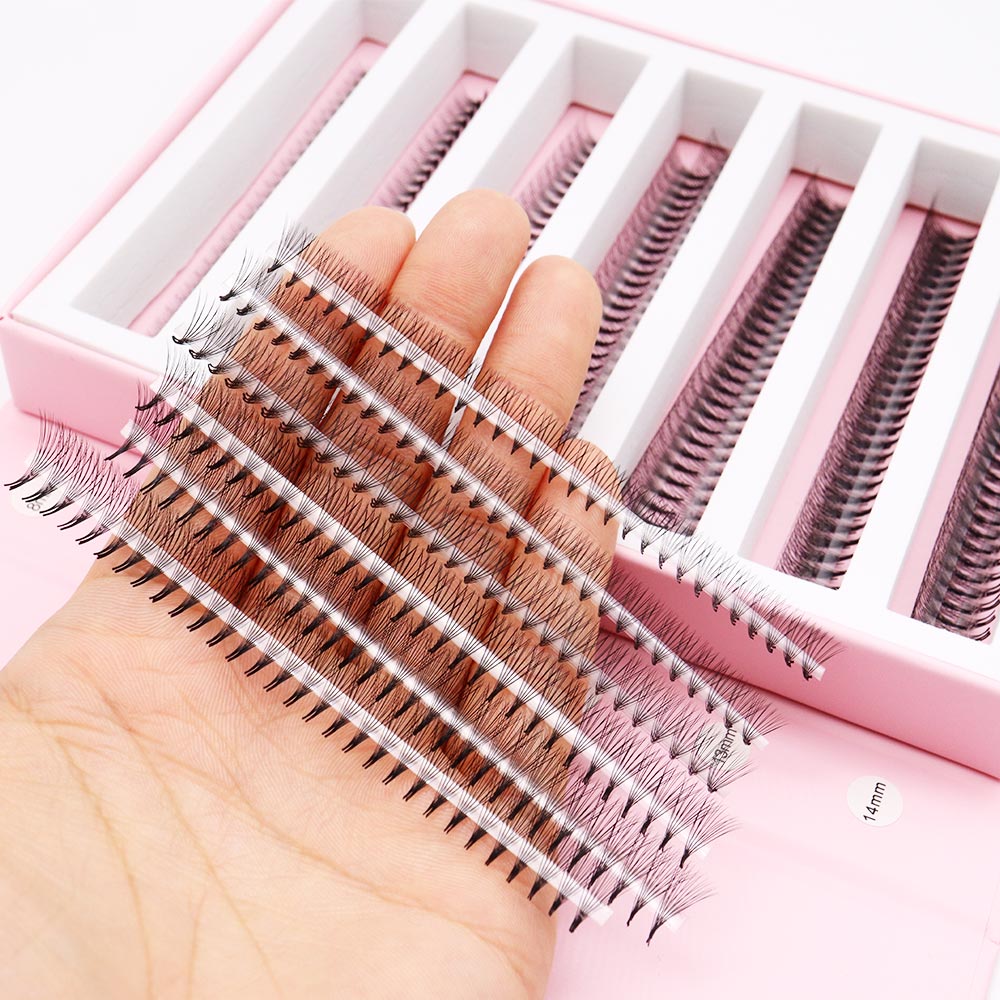 1000 fãs mix raiz fina estreit - Eyelash Extension Hybrid avaliação e preço