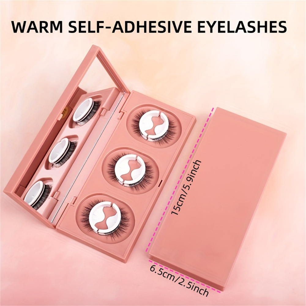 3 Pares de Cílios Postiços Reu - Sensitive Lash Glue avaliação e preço