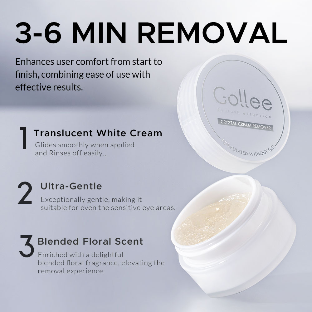 Gollee 5/10 PCS Creme Removedo - Lash Removal Cream avaliação e preço