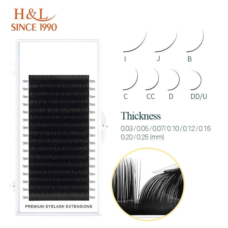 H&L DESDE 1990 16 fileiras de  - Eyelash Extensions Classic avaliação e preço