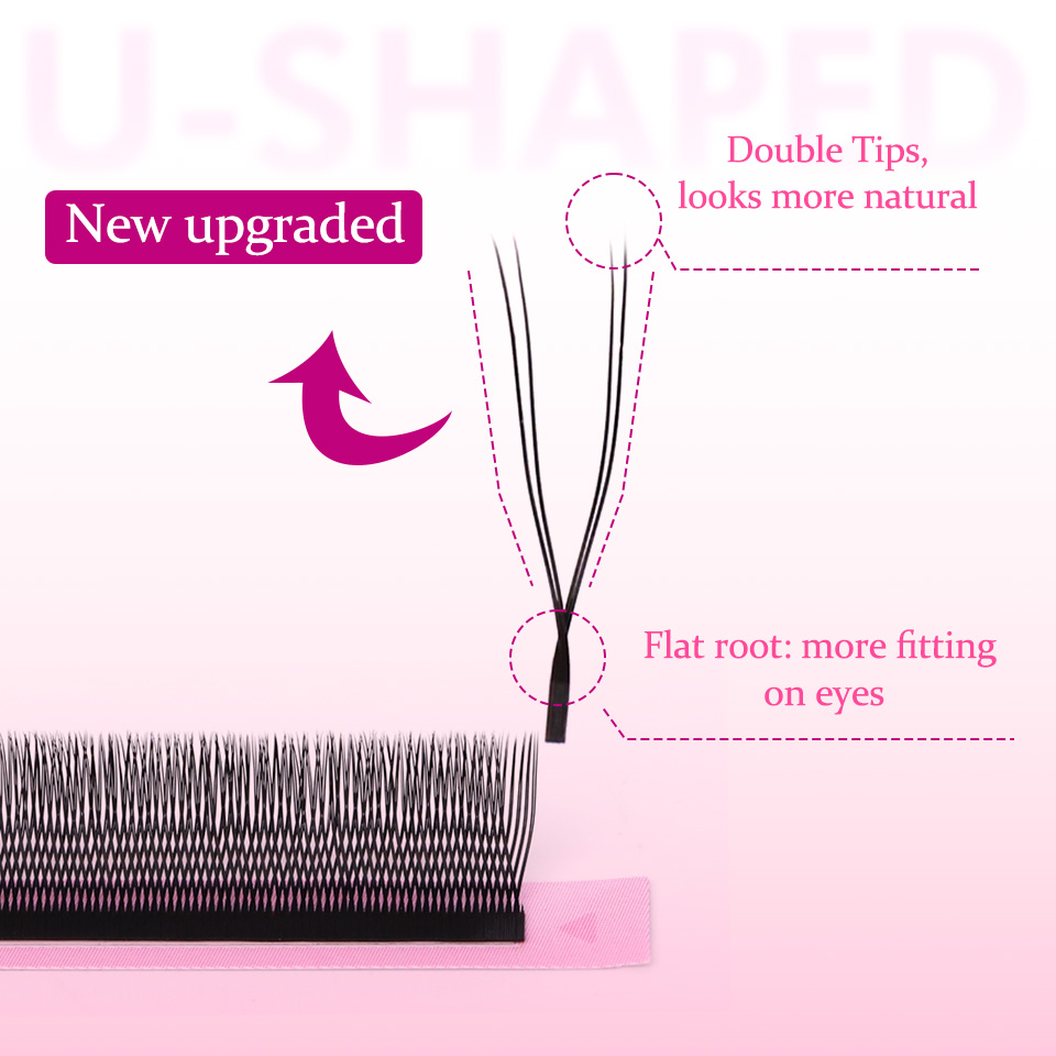 Rujade em forma de u yy extens - Eyelash Extension Double Volume avaliação e preço