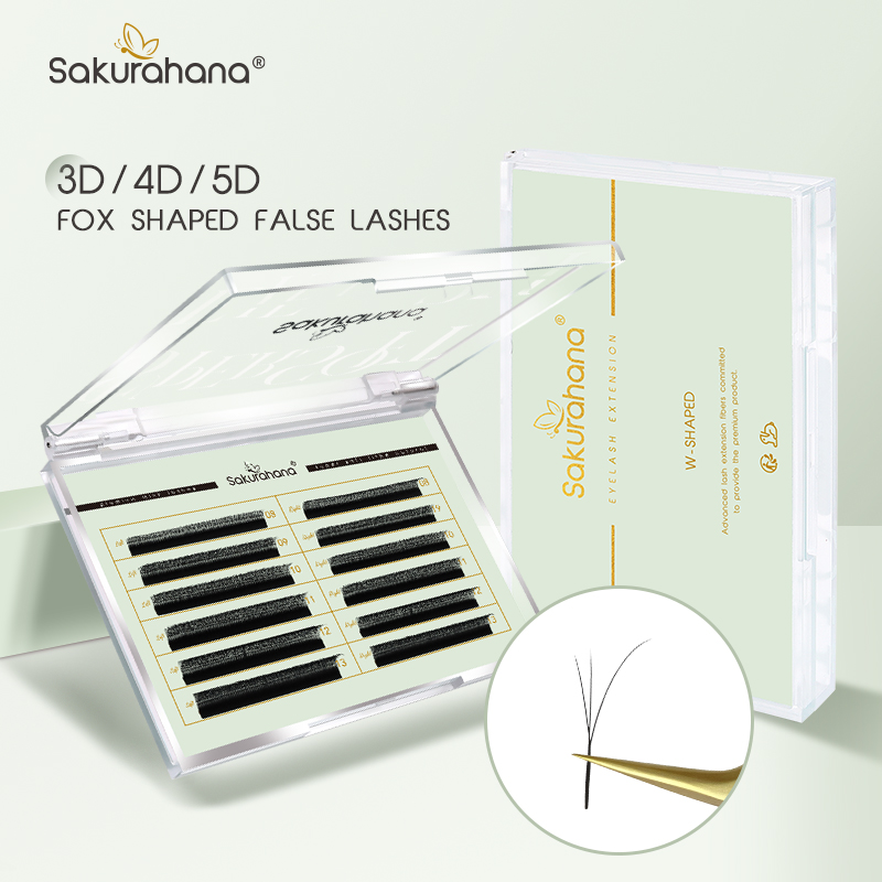 Cílios Postiços SAKURAHANA Fox - Eyelash Extension Cat Eye avaliação e preço