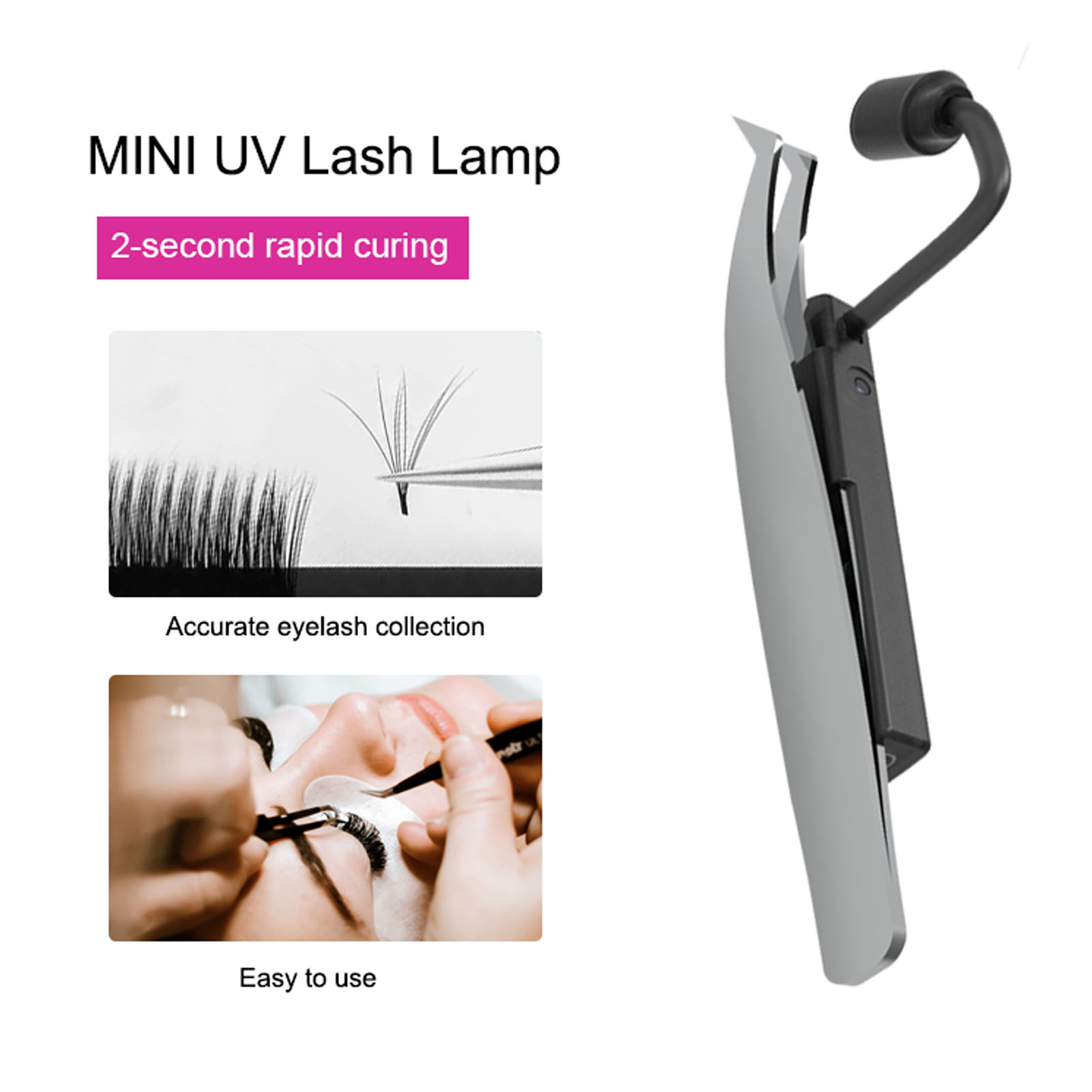 Lâmpada LED para Cílios 1W 395 - Eyelash Extension Led avaliação e preço