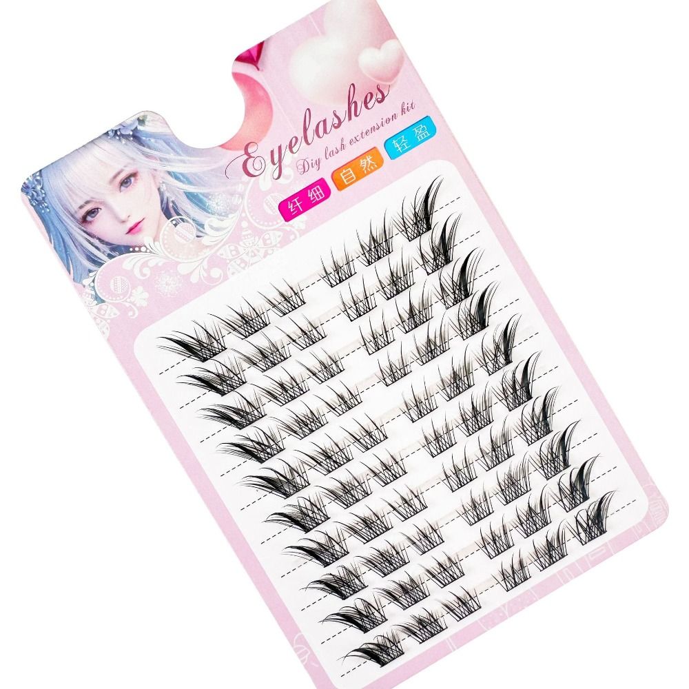3d gato olho clusters cílios n - Eyelash Extension Cat Eye avaliação e preço