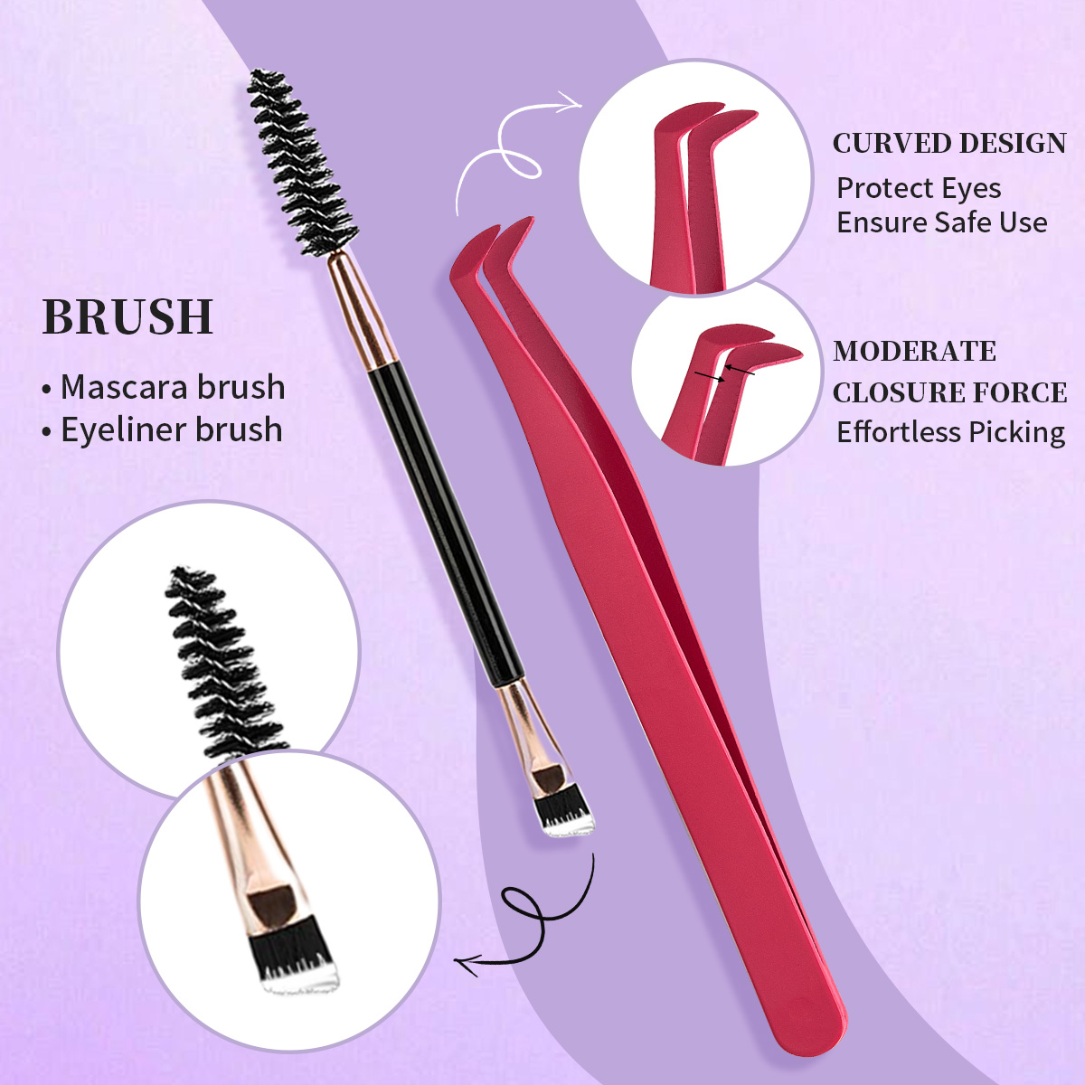 Kit de clusters de cílios volu - Lash Removal Cream avaliação e preço